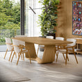Load image into Gallery viewer, luxury wood dining table in a dining room setting