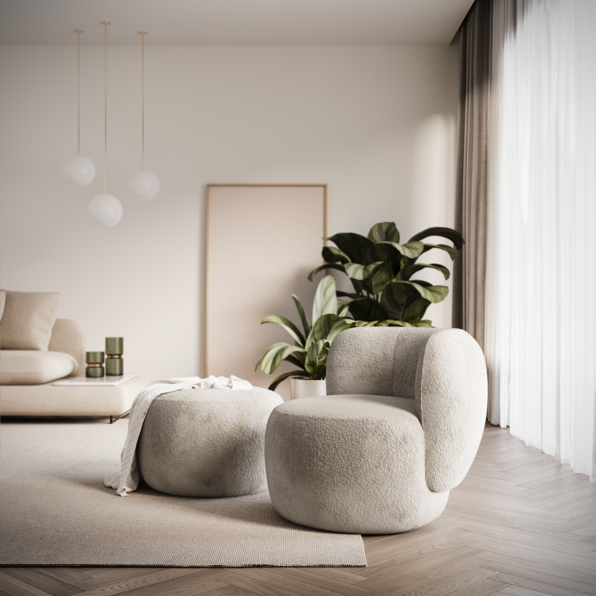 Magia Swivel Armchair