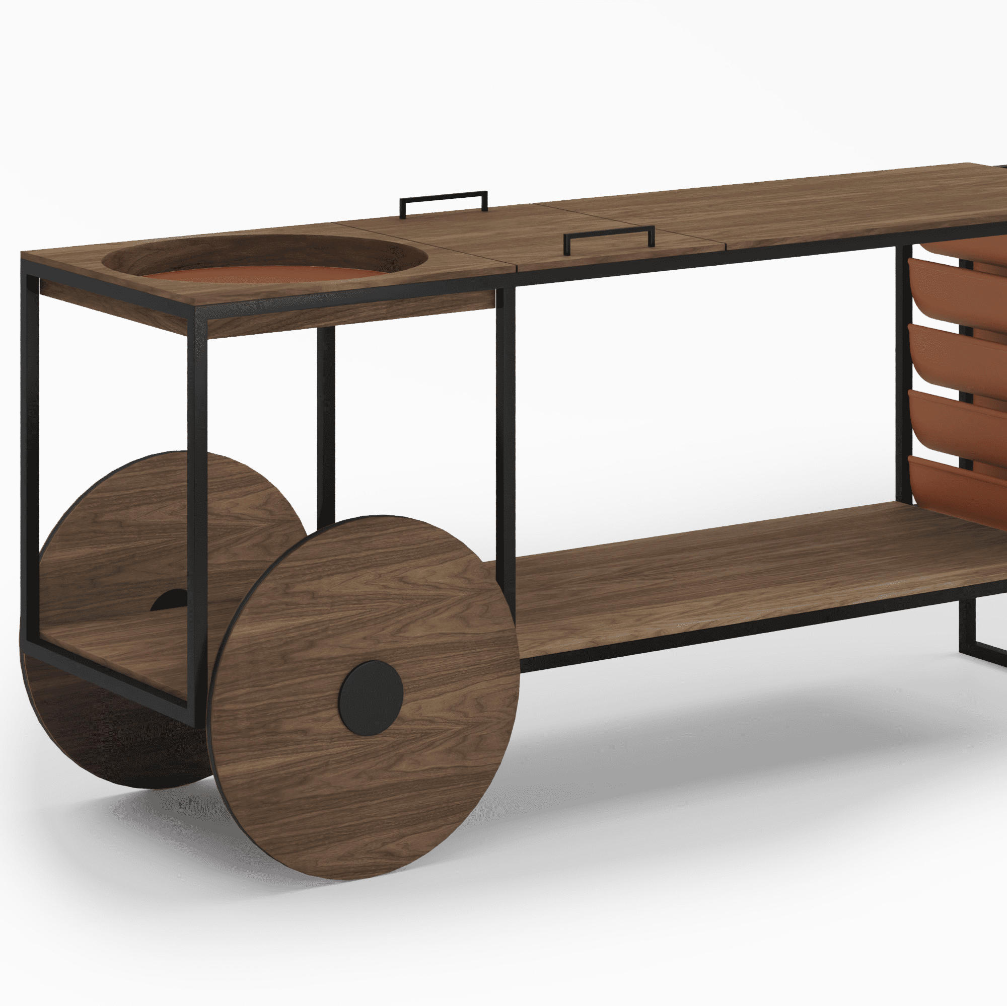 Mandacaru Bar Cart