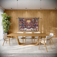 Load image into Gallery viewer, modern and luxury dining room, featuring wood dining table and wooden chairs