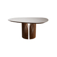 Load 3D model into Gallery viewer, round dining table, organic top, skp file