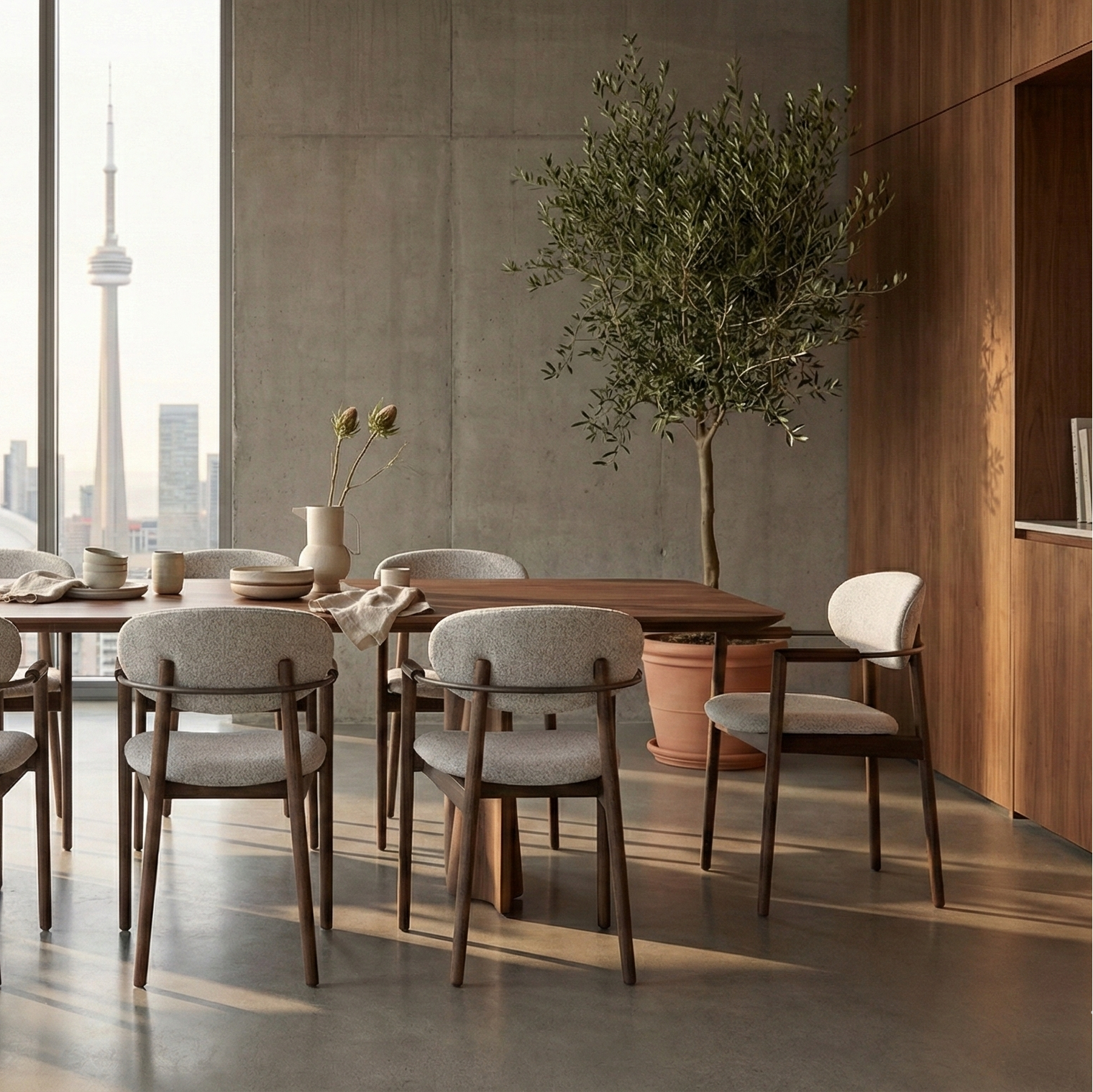 luxury dining room toronto