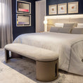 Load image into Gallery viewer, modern bench in a bedroom
