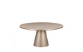 Load image into Gallery viewer, Cone Dining Table 36" in Stardust Lacquer Glass top
