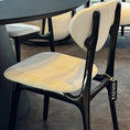 Load image into Gallery viewer, Riad Dining Chair in Black Lacquer and Fabric 152
